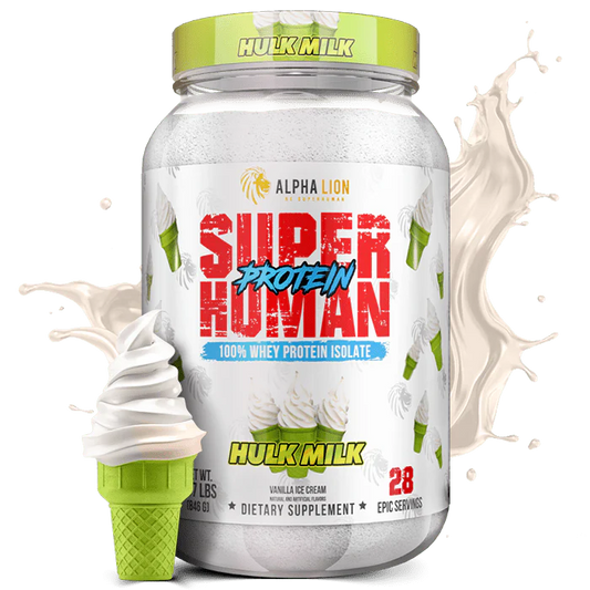 SUPER HUMAN PROTEIN Hulk Milk 100% Isolate