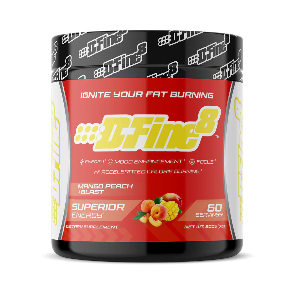D-FINE 8 MANGO PEACH BLAST.