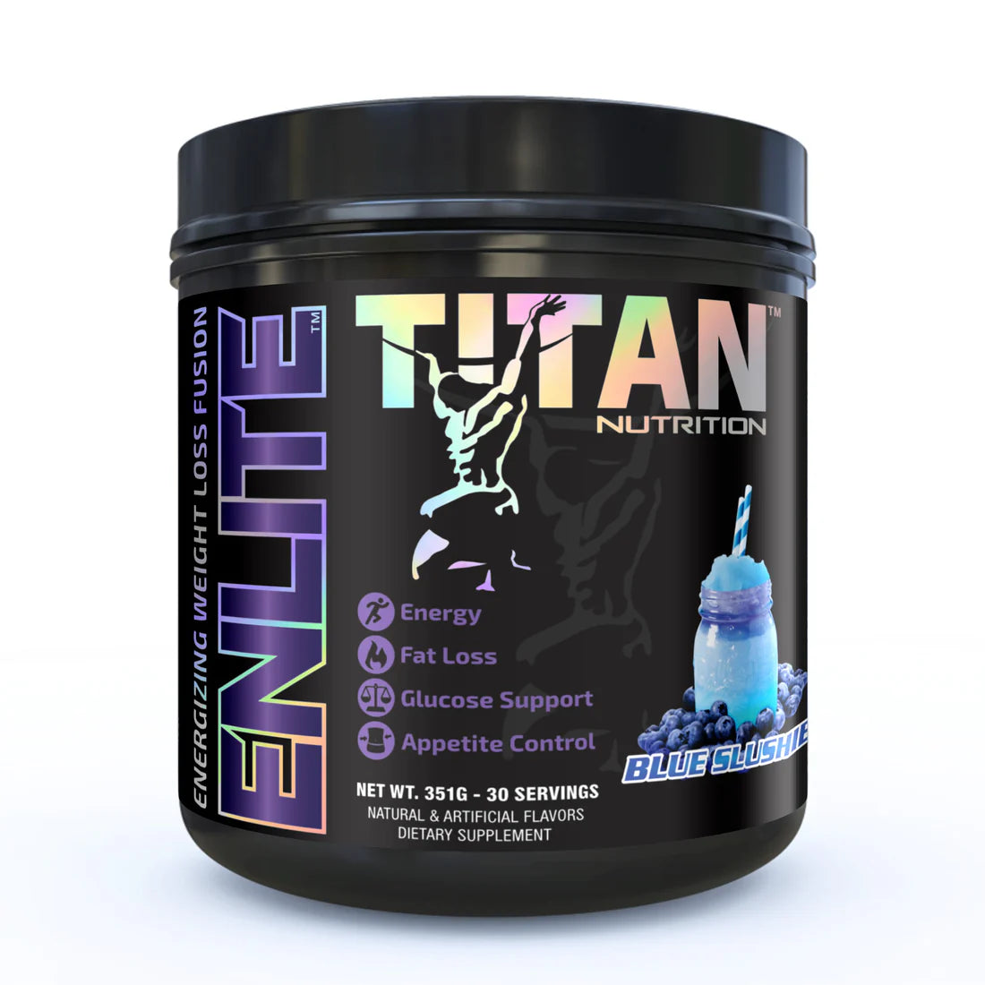 ENLITE Blue Slushie Powered Weight Loss Formula