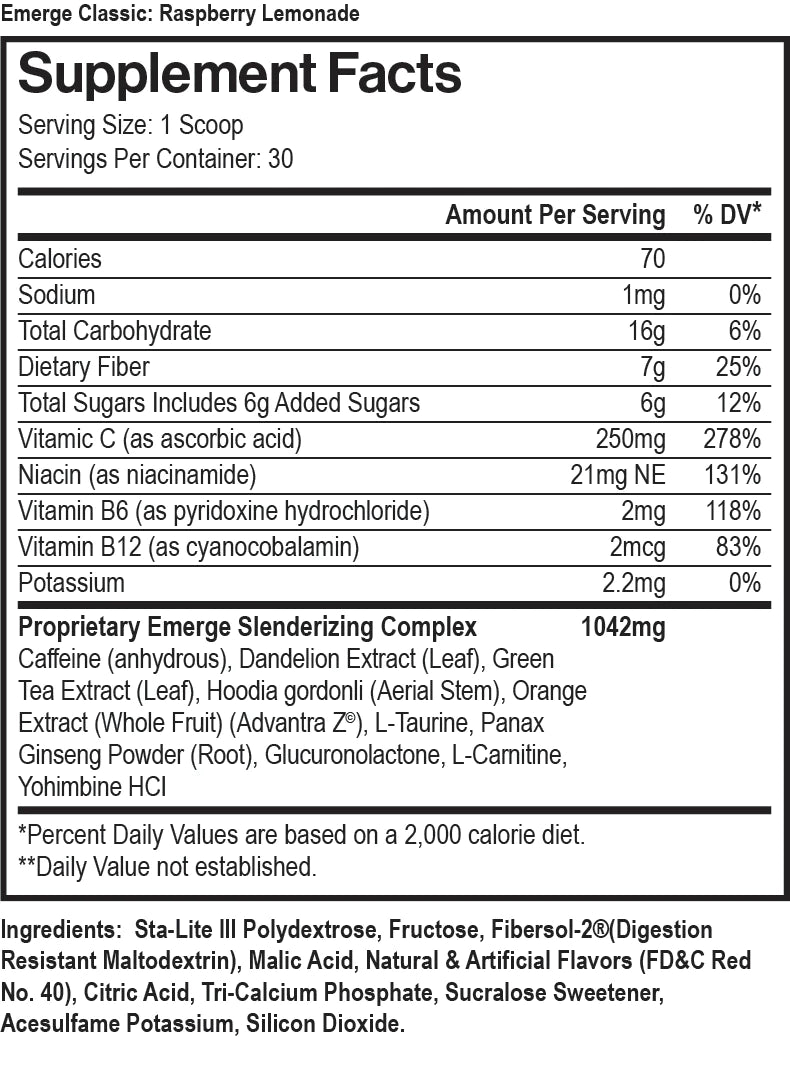 Emerge Raspberry Lemonade