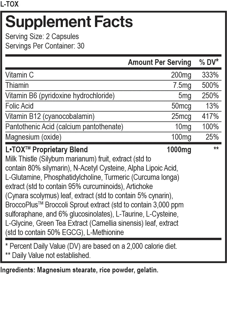 L-TOX Advanced Liver Support