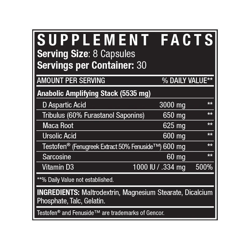 TEST LAUNCH Testosterone Enhancement Formula