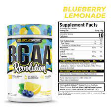 BCAA Revolution Blueberry Lemonade.