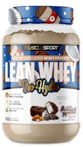 ISO HYDRO LEAN WHEY Cafe Almond Mocha Bliss 2 LBS.