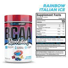 BCAA Revolution Rainbow Italian Ice.