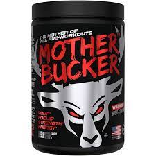MOTHER BUCKER Gym Junkie Juice (Red Raz/ Orange)