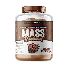 MASS REVOLUTION Chocolate Ice Cream  6 LBS.