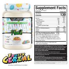 PLANT'D LEAN WAY Fruity Cereal.