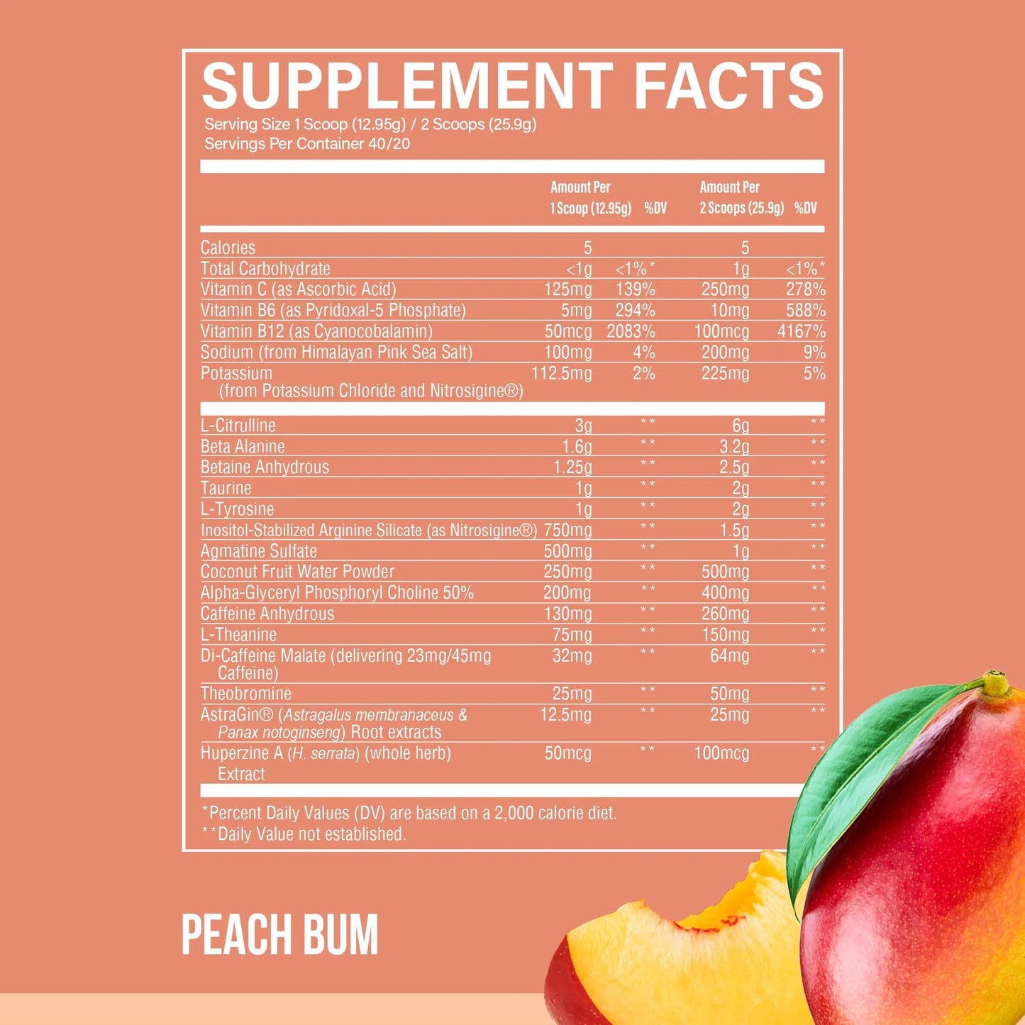 C BUM THAVAGE Peach Bum.