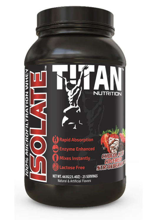 Isolate- Premium Whey Isolate Chocolate Covered Strawberries