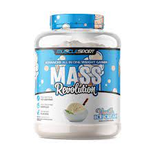 MASS REVOLUTION Vanilla Ice Cream 6 LBS