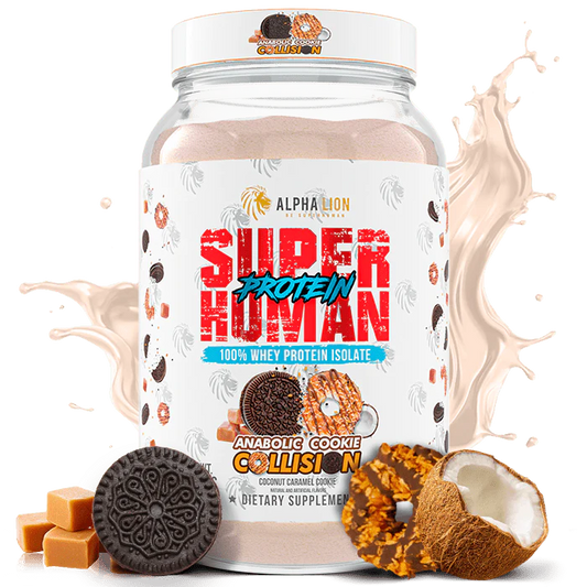 SUPER HUMAN PROTEIN Anabolic Cookie Collision 100% Isolate