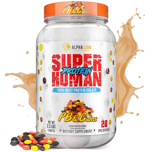 SUPER HUMAN PROTEIN PB & Gains 100% Isolate