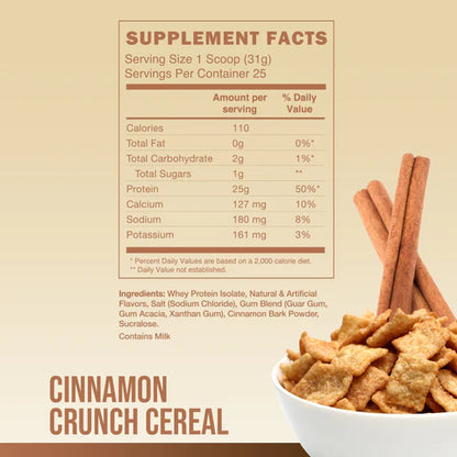 C BUM ITHOLATE Cinnamon Cereal Crunch.