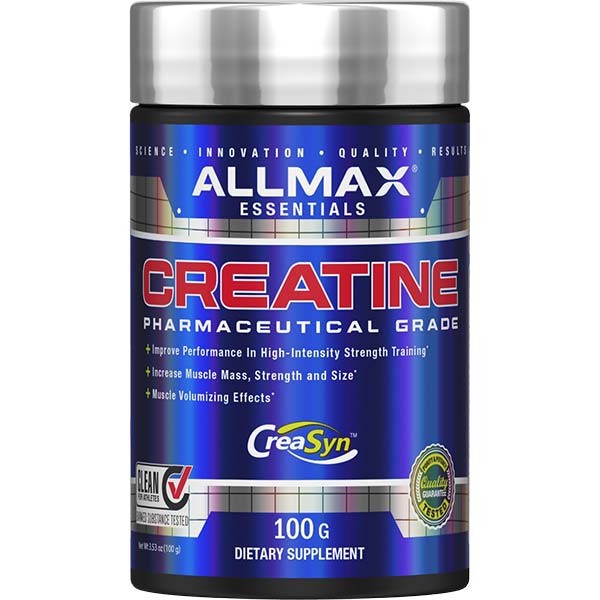 ALLMAX CREATINE MONOHYDRATE 20 servings.