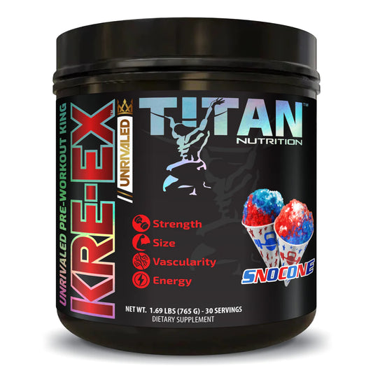 KRE-EX Unrivaled Snocone- Complete Pre Work Out Solution