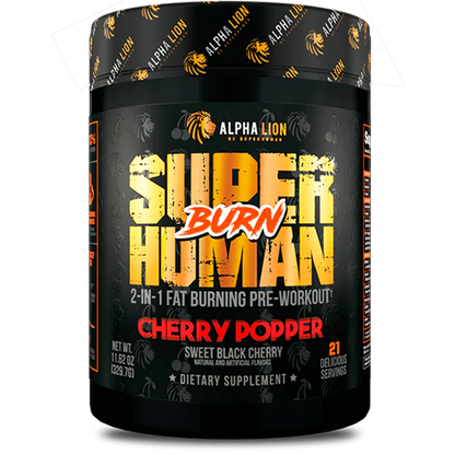 SUPER HUMAN BURN Cherry Popper.