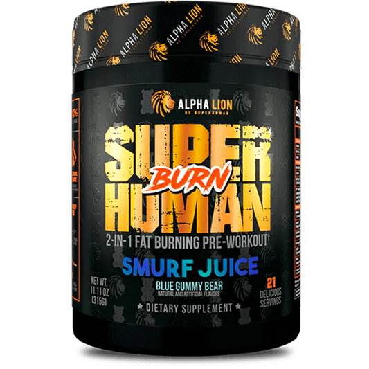 SUPER HUMAN BURN Smurf Juice