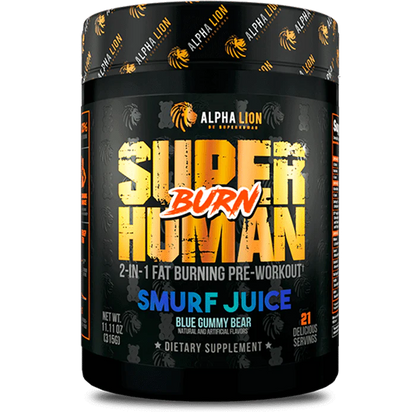 SUPER HUMAN BURN Smurf Juice