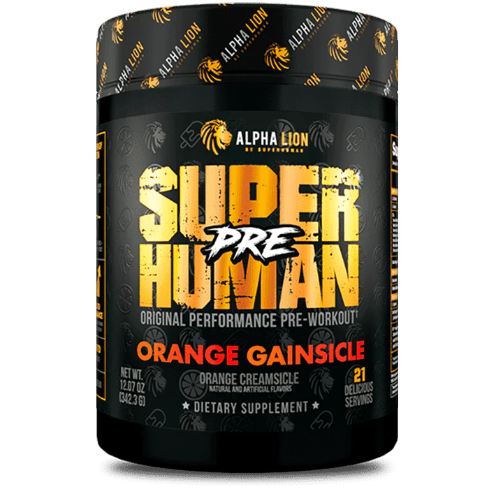 SUPER HUMAN PRE Orange Gainsicle.