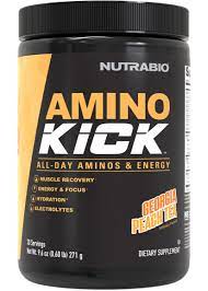 AMINO KICK Georgia Peach Tea.